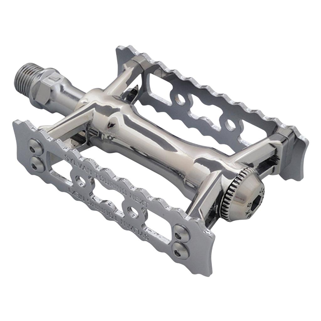Mikashima Pedal SYLVAN TOURING NEXT Touring Sølv (MKS) (Sylvan Neste)
