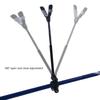 Compacts Telescopic Fishing Rod Holder Durability Fishing Rod Stand for Convenient Storage and Transport