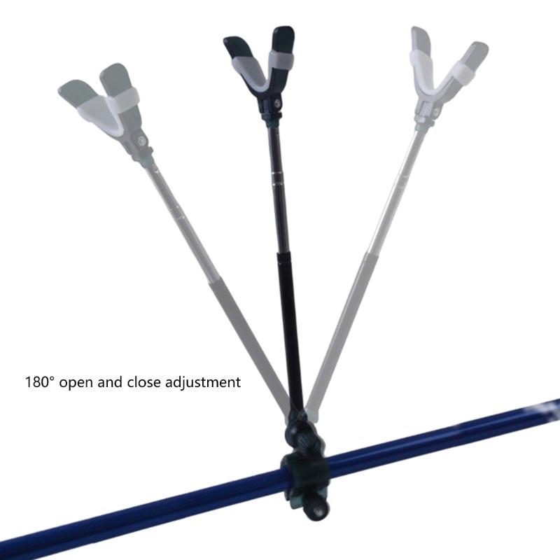 Compacts Telescopic Fishing Rod Holder Durability Fishing Rod Stand for Convenient Storage and Transport