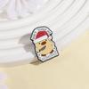 Humorous Holiday Duck Metal Badge Light Weight Alloy Brooch Lapel Pin For Jackets Backpacks Bag Hat Costume Decoration