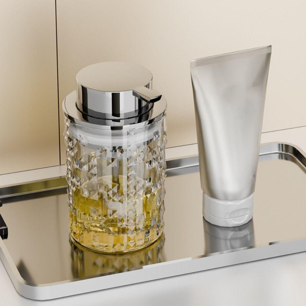 Practical Press Type Soap Dispenser Seal Elegant Soap Pump Jar Luxury PET Lotion Bottle Home