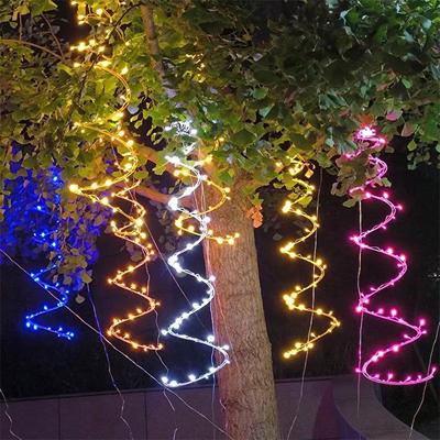 Ghirlande Luminoase Solare LED Rattan pentru Decorarea Curții Exterioare și a Peisajului