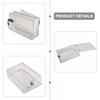 Clear And Transparent Wall Mounted Guard Combination Lock Box Thermostat Covers