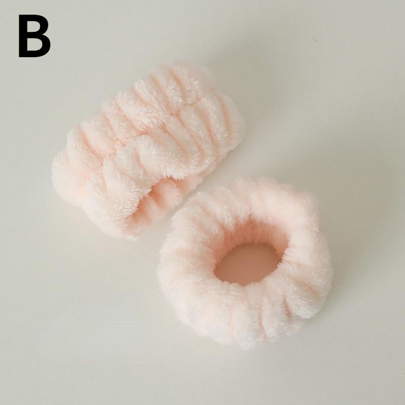 2 Stück Gesichtswasch-Handgelenkband Wiederverwendbares Schweißband Mikrofaser-Handtuchband Flexibles Absorbierendes Handgelenkband Gesichtswäsche Bequem
