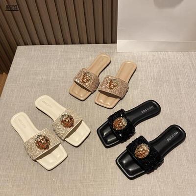 Fashion Women's Shoes Wear the New Summer Soft Sole High Touch Silver Sandals 31