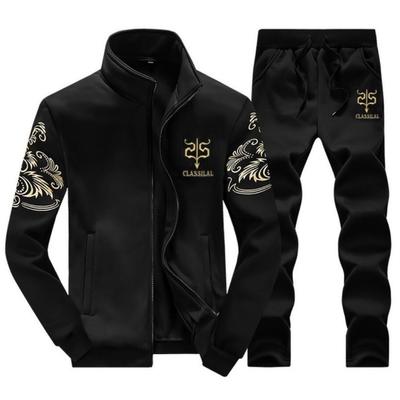 MAITA Men's Casual Sports Suit Autumn Long Sleeve Sweatshirt