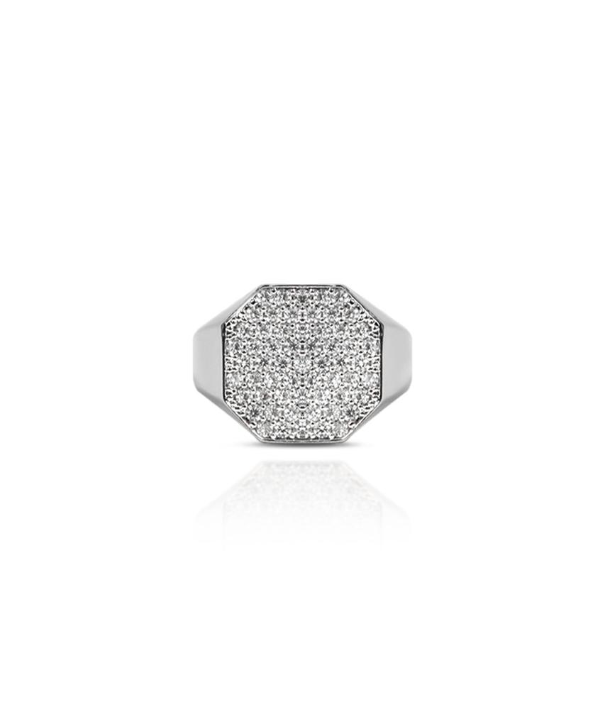 Smgt Signet Series Flat Ring #2 [White]