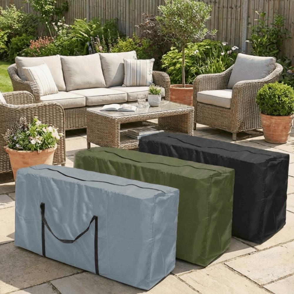 Waterproof Furniture Cushion Storage Bag Oxford Cloth Cushion Duffel Bag  Patio Sofa