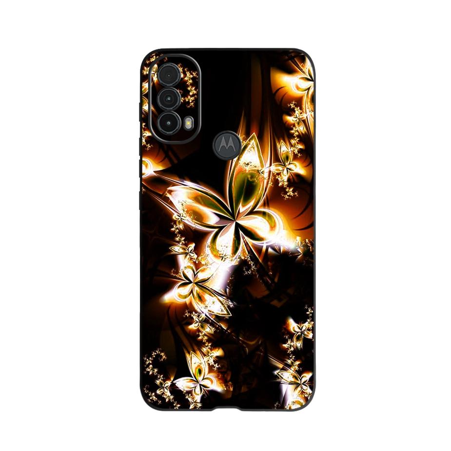 Cute Painted Cover For Motorola Moto E30 E40 Case Soft Silicone Fundas Phone Case For Motorola E30 Moto E40 E 30 40 Cover Bumper