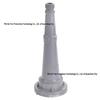 2\" & 2.5\" Aluminum Fire Hose Nozzle with Couplers & Clamps, Pressure Resistant, Universal Fit