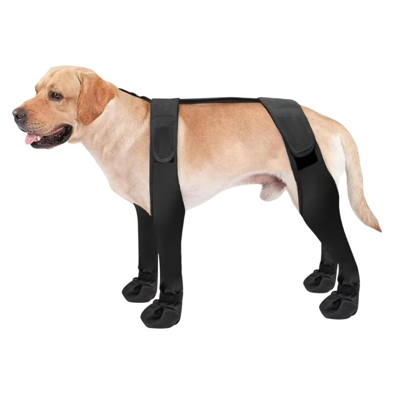 Haustier Hunde Leggings Geeignet für Große, Mittlere und Kleine Hunde Leggings Hosenträger Stiefeletten Winddicht und Wasserdicht Welpe