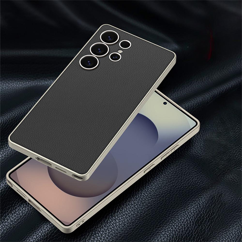 Leather Cases for Galaxy S25 Ultra Phone Case for Samsung Galaxy S25 Ultra Hard Shell Protective Cover