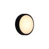 Waterproof 6W 15W Round Wall Lamps Black Aluminum Housing Wall Light Outdoor Garden Wall Sconce Light