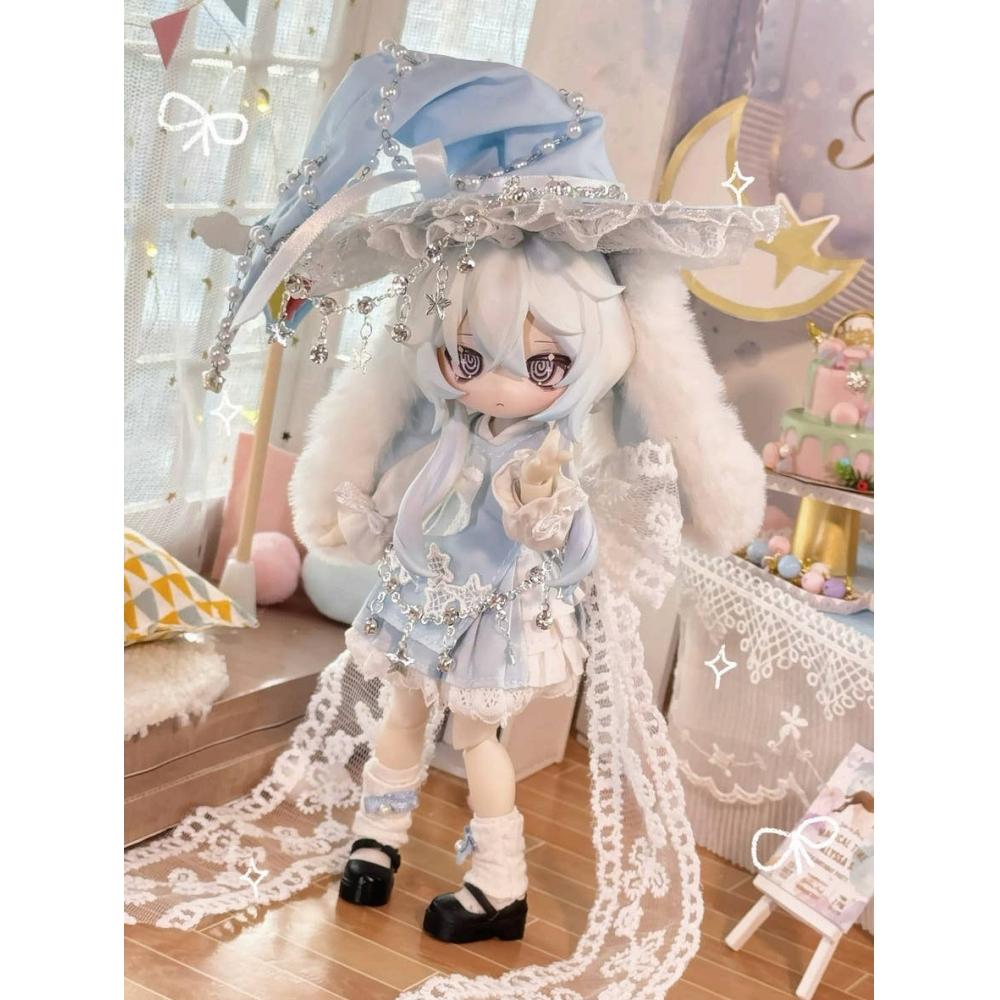 Null Rabbit S Moon Jump Time Blind Box  1Box  6pcS   reiSSue 