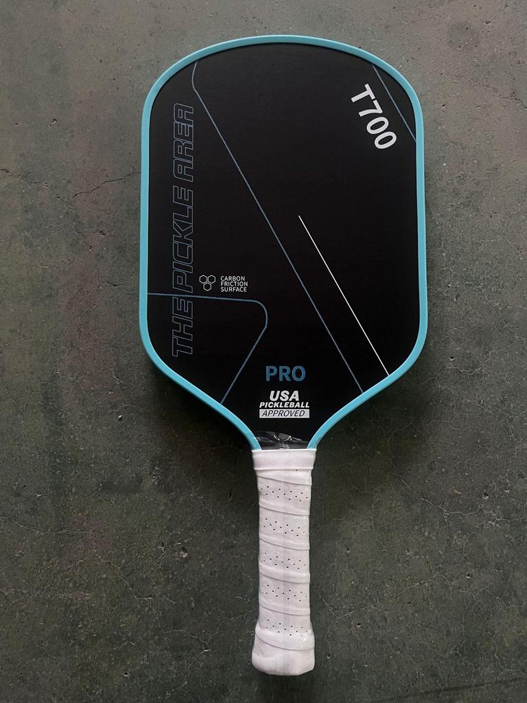 T700 Carbon Fiber Pickleball Paddle with Cloth Texture Frosting, 16mm Thickness, Professional Competition Quality.