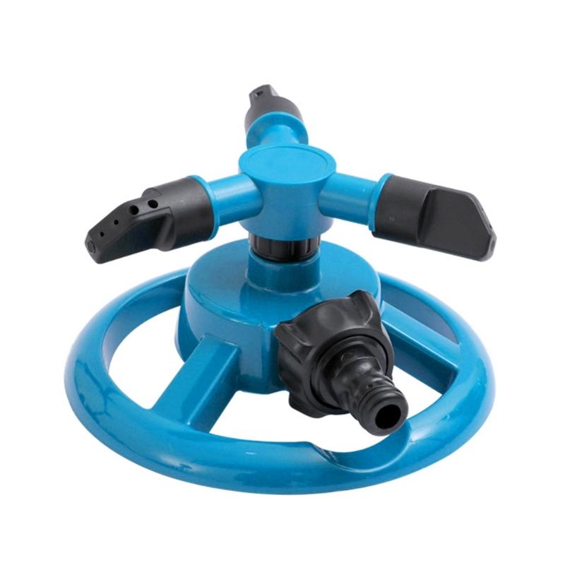 Heavy Type Plastics Garden Sprinkler Quick Install Lawn Sprinkler 360 Degree Sprays For Uniform Lawn Irrigation