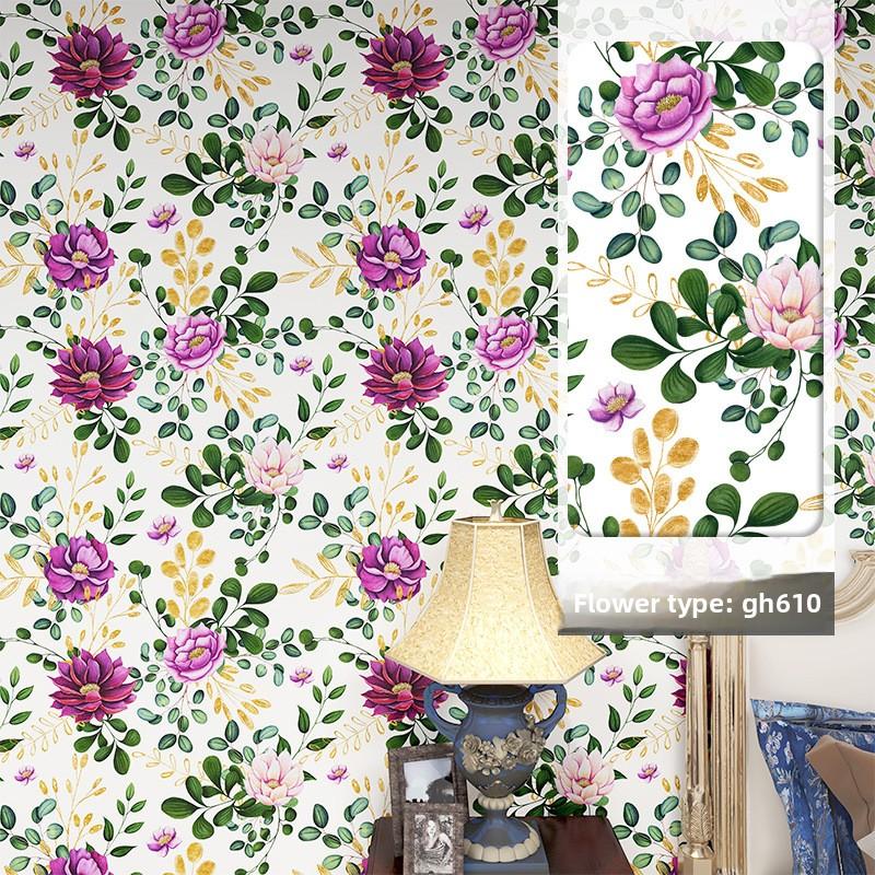 Vodotěsná a odolná proti vlhkosti Omyvatelná Tapeta na pozadí do ložnice, pokoje, obývacího pokoje Domácí Samolepka na zeď