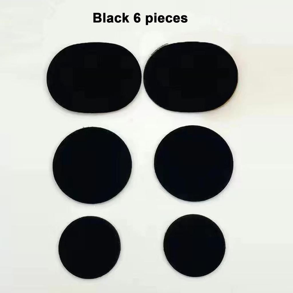 6pcs Shoe Patches For Toe Holes Heel Repair Protector Flexible Shoe Patches For Dance Hiking Boots Running Sneakers Luggage