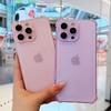 Matte Shockproof Case For For Iphone 16 Pro Max 1 14 Plus 13 12 11 XR XS X 7 8 Plus Transparent Camera Protection Ultra Thin Cover