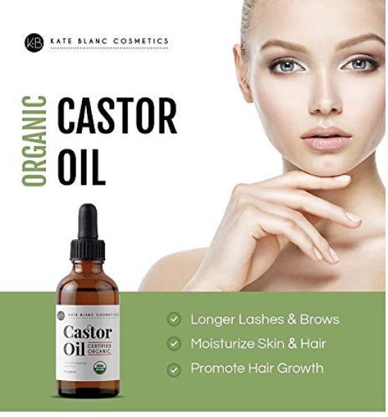 Beauty Specialty Castor Oil Organic Cold Pressed Castor Oil 4oz 120ml 100% Additive-Free