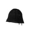 Summer Hat Women's Knitted Niche Design Basin Hat Sunshade Sun Hat Versatile Solid Color Bucket Hat