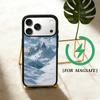 Winter Snow mountain  Phone Case For iPhone 17,16,15,14,13,12,Plus,Pro,Max for Magsafe Magnetic Wireless Charging