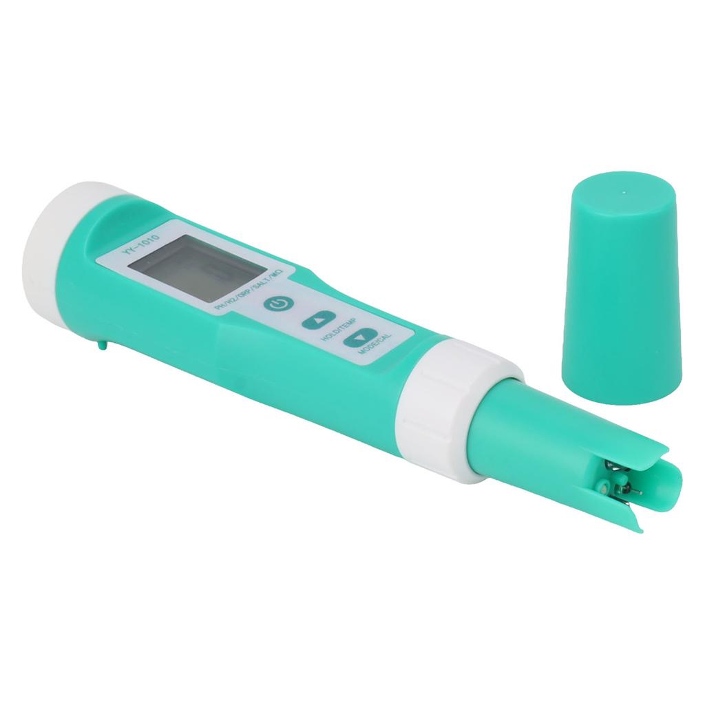 PH Tester IP67 Waterproof Large Screen Auto Temp Compensation Water Quality Tester for TDS EC ORP SALT H2 S.G Fertility