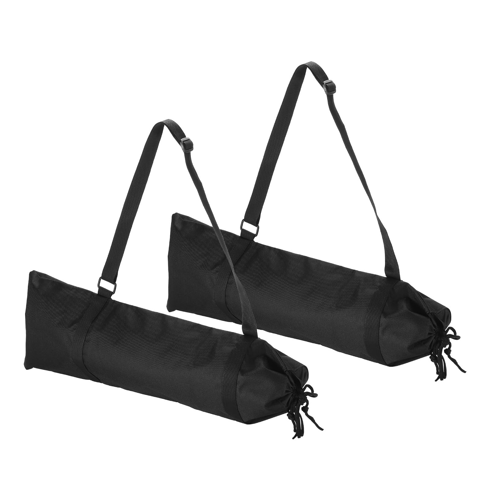 

PATIKIL 21.65 x7.09 Tripod Case, 2-Piece Nylon Padded Tripod Bag for Light Stands and Tripods with Handles, Black Photography Accessories