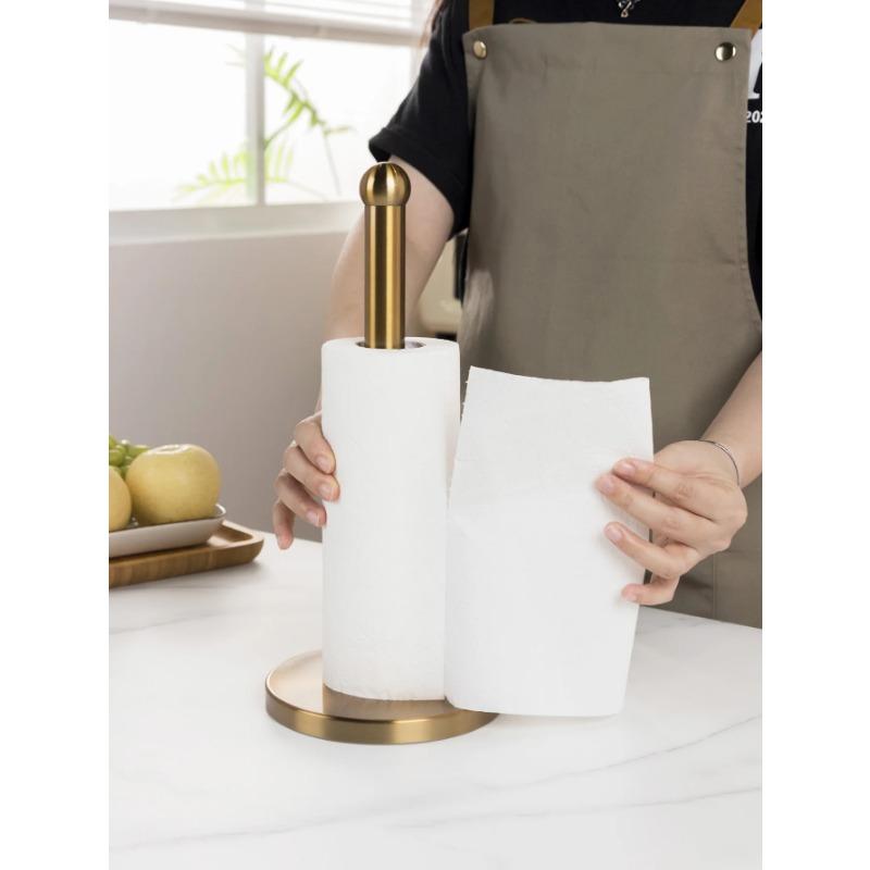 Modă bucătărie suport simplu pentru șervețele suport pentru pahare combinație oțel inoxidabil suport creativ pentru hârtie de bucătărie suport pentru șervețele