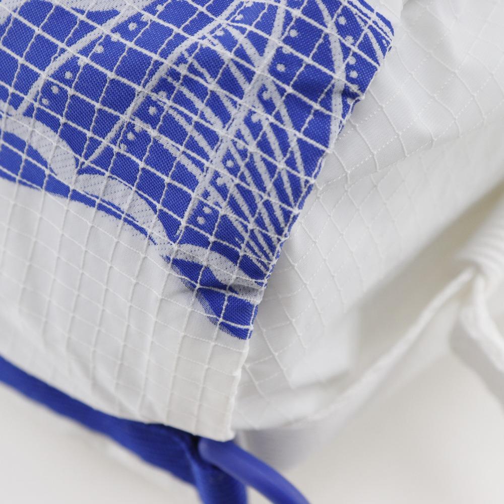 BURBERRY ML Duffle XS Shoulder Bag 8080796 3-way crossbody bag White blue Nylon unisex Used