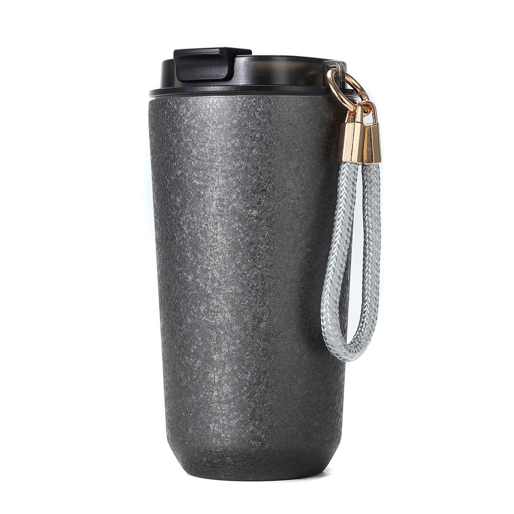 Titanium Coated Thermos Coffee Tea Tumbler Stainless Steel Insulated Car Thermal Mug Portable Cup Water Bottle Ti Vacuum Flasks