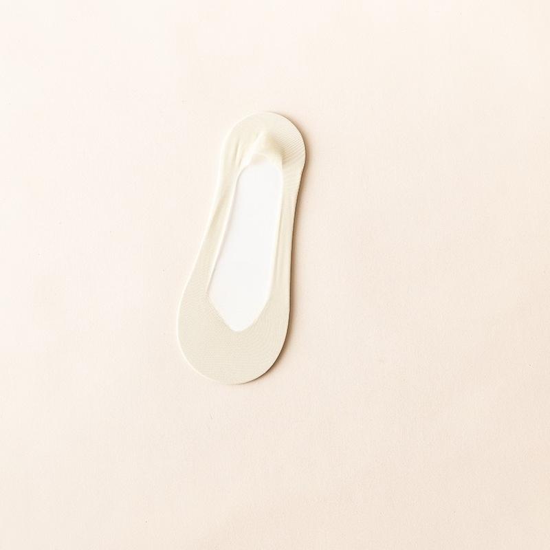 Calcetines de verano finos de algodón para mujer, antideslizantes, no se caen del talón, boca poco profunda, invisibles, de seda helada, tipo barco