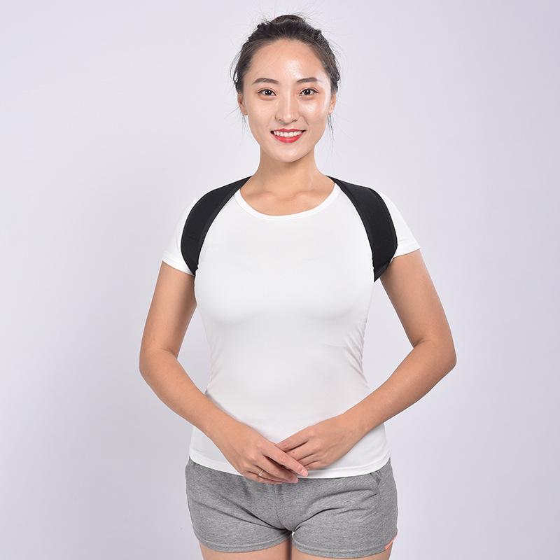 Adjustable Clavicle Support Back Strap for Posture Correction and Scapula Strain Small (1.5m+)