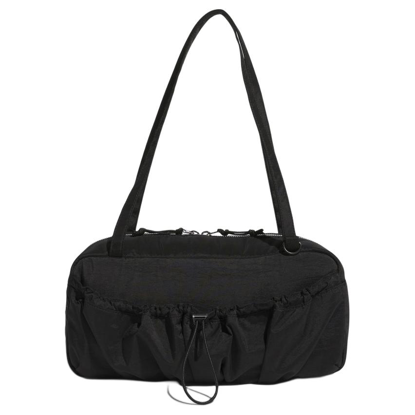 

Новая женская сумка Adidas из переработанного полиамида, сумка через плечо, сумка кросс-боди, черно-розовая с белым, 2023DEC-JUM56-HL 31.0*11.9*14.0CM