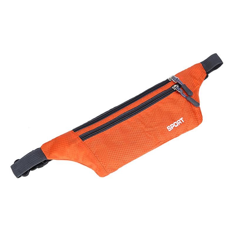 Waterproof Women's Crossbody Waist Bag - Anti-theft, Large Capacity Running and Sports Bag with Custom Logo Print.