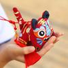 Dragon Boat Festival Auspicious Dragon Finished Product Sachet Tiger Protective Talisman Perfume Bag Handmade Embroider Doll Pouch Car Sachet