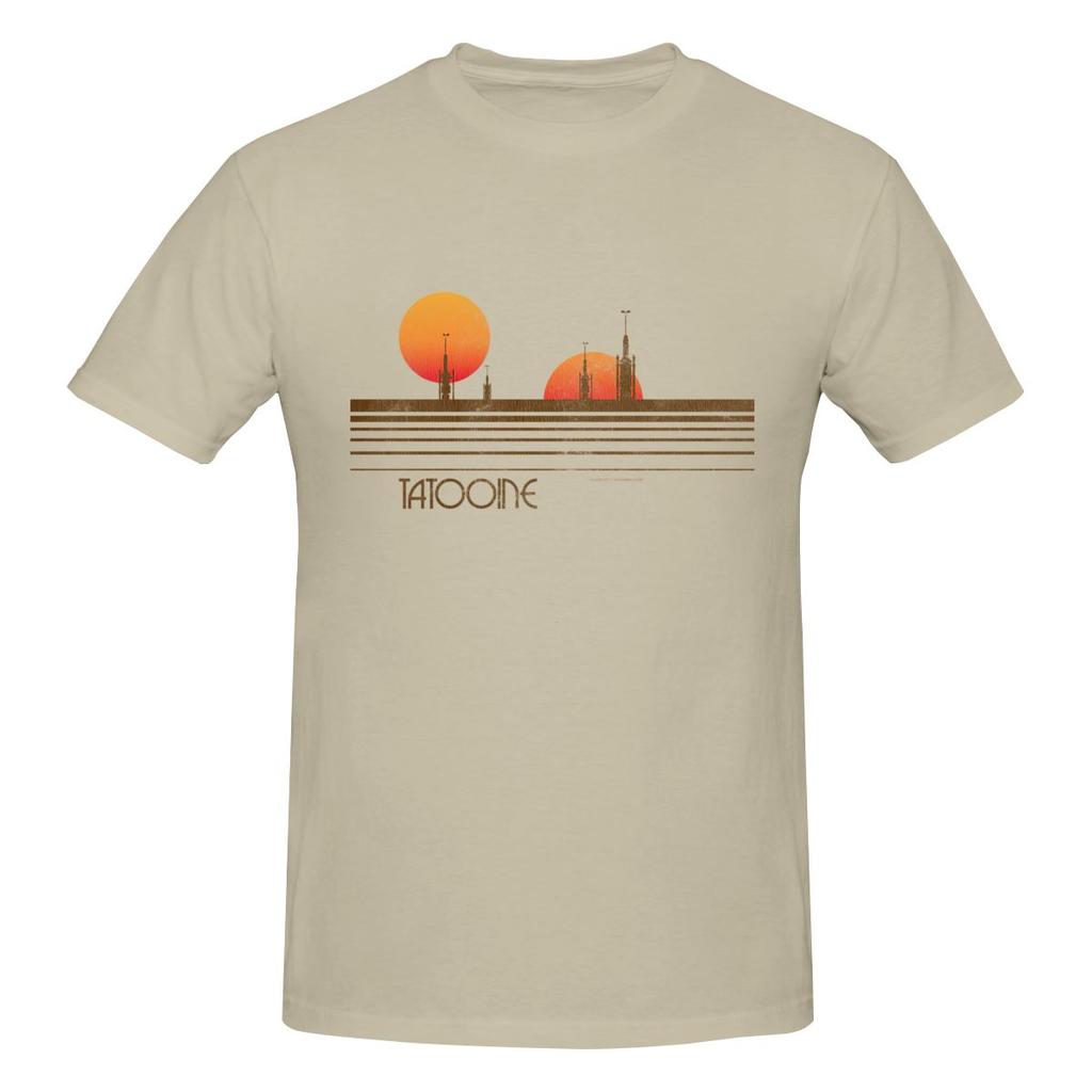 Tatooine Loose But Not Bulky Tshirt Niche Casual Basic Versatile Tee
