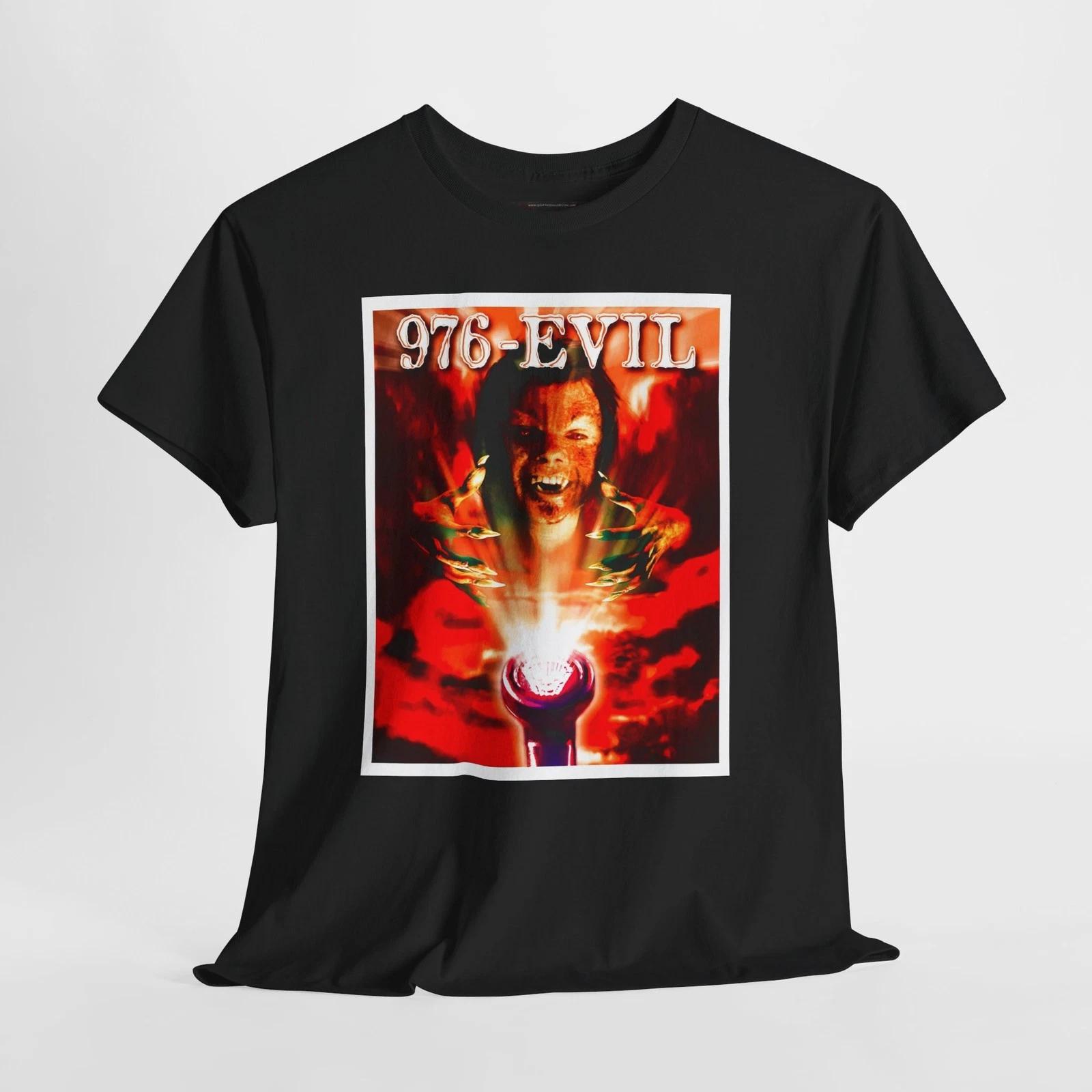 976-Evil 1988 Retro Movie Poster Horror Unisex Graphic T-Shirt L