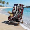 Cross Templars Knight Fashion Beach Towel: Ideal for Summer Adventures Soft, absorbent and quick drying suitable for swimming and bathing