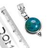 925 Sterling Silver Pendant Women Gemstone Handmade Jewelry Thanksgiving Gift Amazonite Angelite Blue Opal Botswana Agate Mohave Azurite Chrysocolla