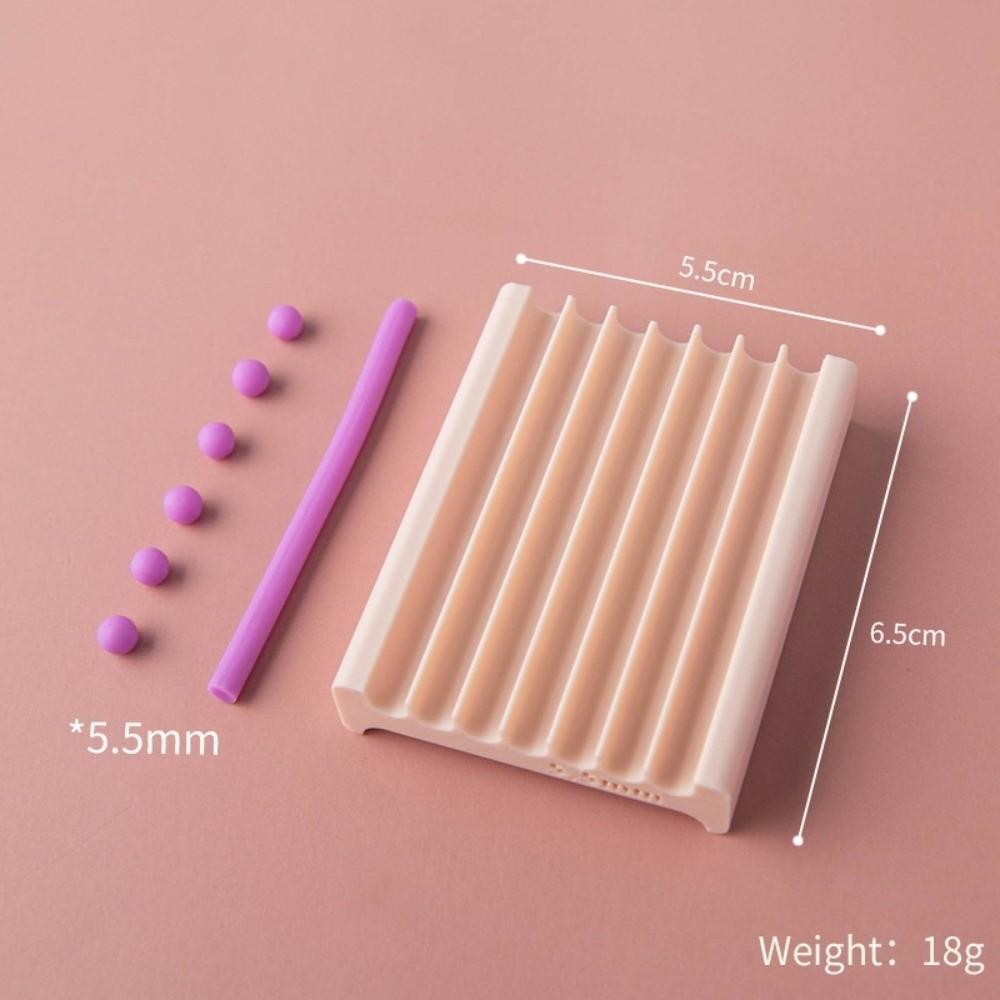 Mini kuličková forma na hlínu Kuličková forma na hlínu 2 v 1 Válečková lišta Forma Nový nástroj na tvarování ručním válením DIY šperky