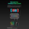 G6L Gaming Keyboard Mouse Converter Portable Wired Mobile Controller Adapter for Nintendo Switch for NS/NS OLED/Xbox One/PS4