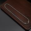 Retro Imitation Thai Silver Double Dragon Head Peace Pattern Necklace Bracelet Pendant and Jewelry
