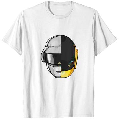 Daft Punk T-Shirts Heavyweight T-shirt Men - White Tops Tee