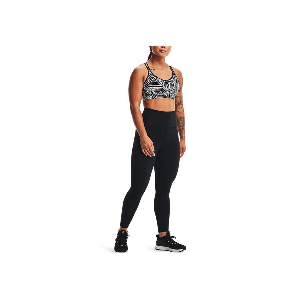 Under Armour High Waist Training Compression Fitness Pants Women bottoms Black 1372114-001