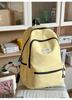 Schoolbag Japanese ins new high-value, fresh and sweet candy-colored backpack, lightweight and large-capacity backpack for junior and senior high 