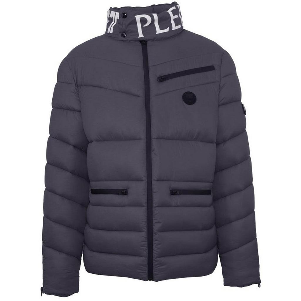 Plein Sport Mens Logo Padded Jacket