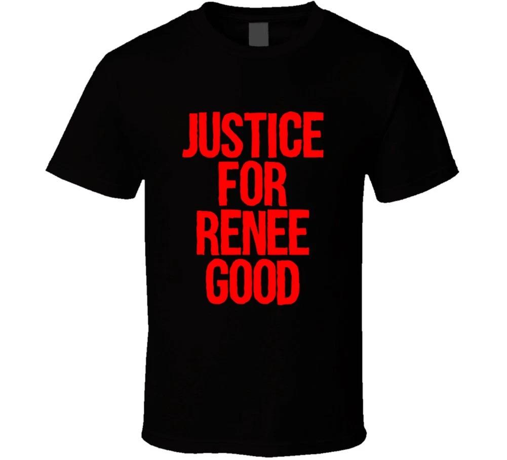 Justice For Renee Good No Ice Protest Gift T Shirt XL