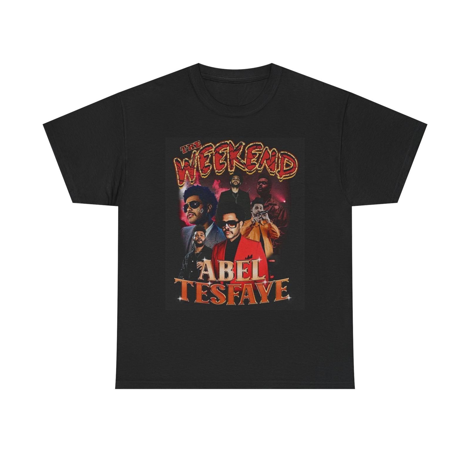 The Weekend Abel Tesfaye Shirt Apparel BRAND NEW Unisex Heavy Cotton Tee XXL