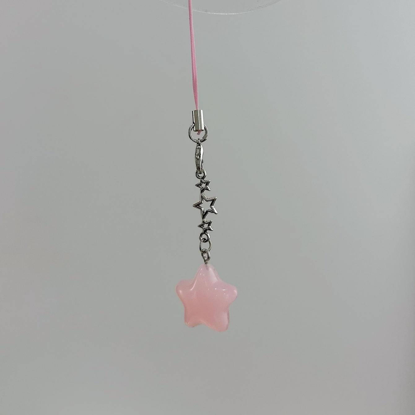 8 цветов пятиконечная звезда хрустальные бусины кисточки шарм брелок подвеска бирки для DIY брелок ожерелье изготовление ювелирных изделий